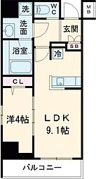 東武伊勢崎線 東向島駅 徒歩8分の賃貸マンション 7階1LDKの間取り