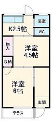 間取図画像 2K