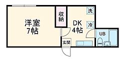 間取図画像 1DK