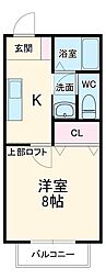 間取図画像 1K