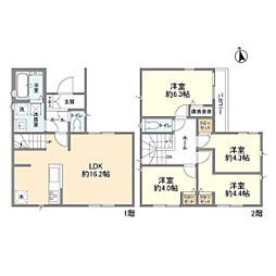 Ｋｏｌｅｔ東岩槻04 1階4LDKの間取り