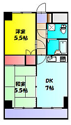 間取図画像 2DK
