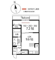 花月総持寺駅 11.4万円