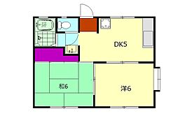 間取図画像 2DK
