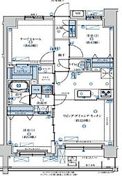 間取図画像 2SLDK
