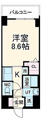Ｓ-ＲＥＳＩＤＥＮＣＥ安城ａｄｏｒａｂｌｅ 3階1Kの間取り