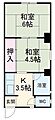 吉田コーポ4階3.3万円
