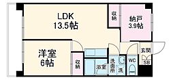 JR横浜線 橋本駅 バス15分 作の口下車 徒歩2分の賃貸マンション 4階3DKの間取り