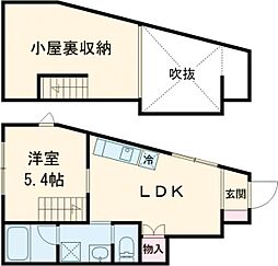 Ｌｙｓｓｔｉｅｎ 1階1LDKの間取り
