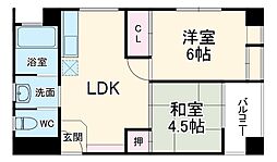 コーポかみすな 3階/-