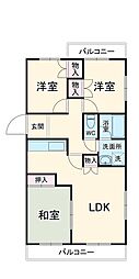 間取図画像 3LDK