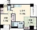 レジディア西新12階13.7万円