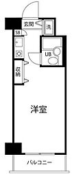 T’s garden新丸子 12階ワンルームの間取り