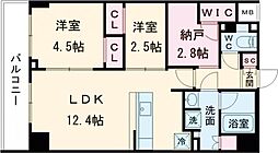 コンフォリア東葛西 2階2SLDKの間取り