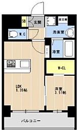 ＬＩＢＴＨ松山II 6階1LDKの間取り