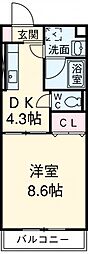 野田新町駅 4.2万円