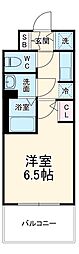 S-RESIDENCE高井田beleta 7階1Kの間取り