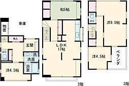 内藤貸家 1階4LDKの間取り