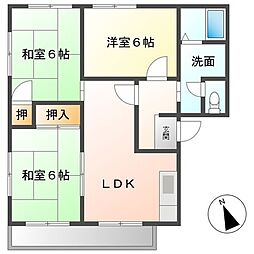 間取図画像 3LDK