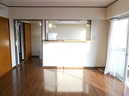 カトルさんたかね 4F 3階2LDKのリビング/ダイニング