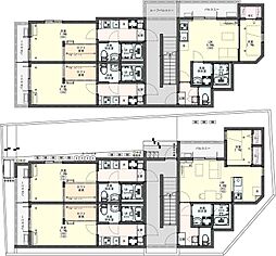 KEIAI　RESIDENCE八王子 1階1Kの間取り