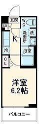 間取図画像 1K