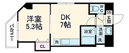 間取図画像 1DK