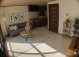 鳳西町テラスハウス A 1階3LDKのリビング/ダイニング