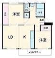 宮向住宅3-4号棟5階6.5万円