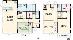 駅南町戸建 1階4LDKの間取り
