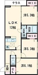 セレスティア東葛西IV 305 3階3LDKの間取り