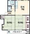富士見町団地29号棟3階6.9万円