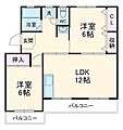 シャトー江口2階6.0万円