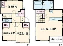 Ｇｒａｆ（グラーフ） 1階3LDKの間取り