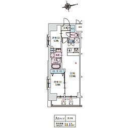 スプランディッド上本町WESTII 15階