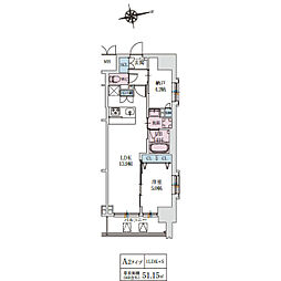 スプランディッド上本町WESTII 15階