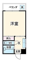 間取図画像 1K