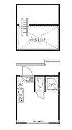 ソフィアライト 1階ワンルームの間取り