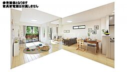 サニー　ウエスト 205 2階1LDKのリビング/ダイニング