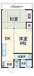 間取図画像 2DK