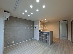 愛知環状鉄道 六名駅 徒歩13分の賃貸アパート 3階2LDKのリビング/ダイニング