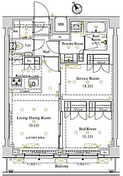 間取図画像 1SLDK
