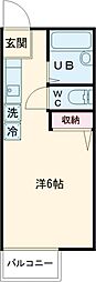 間取図画像 1K