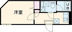 ＣＩＴＹ　ＷＡＬＫ下板橋 2階1Kの間取り