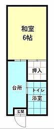 間取図画像 1K
