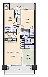 ザ・フォレストレジデンスブライトリーフ 18階3LDKの間取り