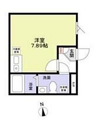 Monologue 2階1Kの間取り