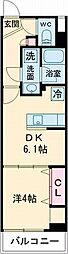 ＡＲＫＭＡＲＫ池袋本町 1階1DKの間取り
