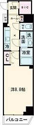 ＡＲＫＭＡＲＫ池袋本町 5階1Kの間取り