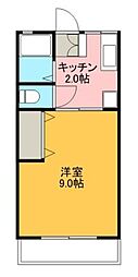 間取図画像 1K